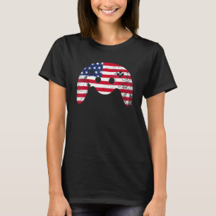 4th Of July Gamer Quote Video Game Cool Outfit T-Shirt
