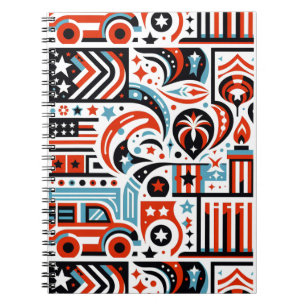 4th of July Generative Pattern Notebook