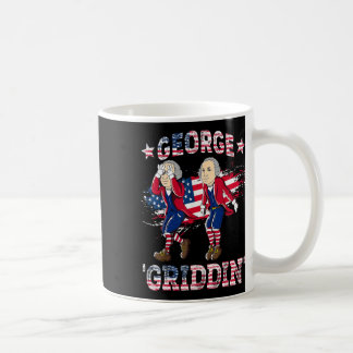 4th Of July George Washington Griddy George Griddi Coffee Mug