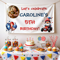4th Of July Gnome Kid's Birthday