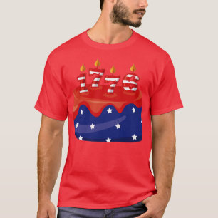 4th of July Independence Day 1776 USA US Pride T-Shirt