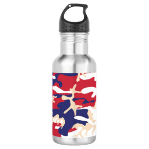 4th of July, Independence day, Camouflage Beige 532 Ml Water Bottle