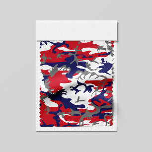 4th of July, Independence day, Camouflage Grey Fabric
