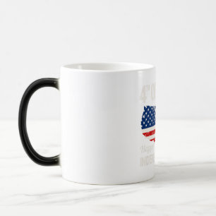 4th of July Independence Day T Shirt Magic Mug