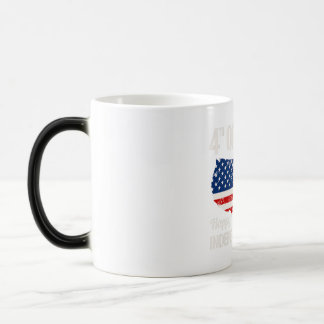 4th of July Independence Day T Shirt Magic Mug