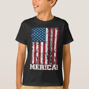 4th Of July Independence Day Us American Flag Patr T-Shirt