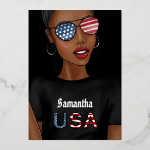 4th of July Independence Day USA Birthday Party Fo