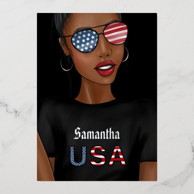 4th of July Independence Day USA Birthday Party Fo (Front)