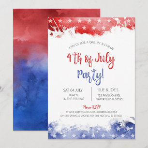 4th of July Invitation