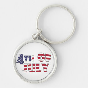 4TH OF JULY KEYCHAIN