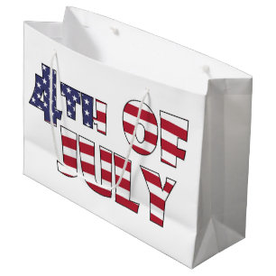 4TH OF JULY LARGE GIFT BAG