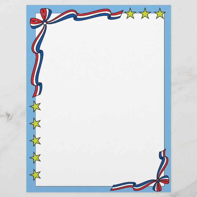 4th of July Letterhead (Front)