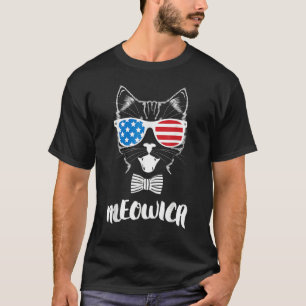 4th Of July Meo Cat T-Shirt