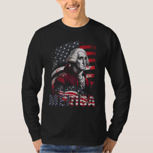 4th Of July Merica George Washington Men Women Ame T-Shirt
