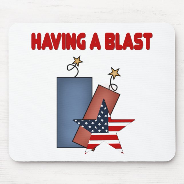 4th of July Mouse Pad (Front)