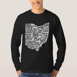 4th Of July Ohio State Usa Us State Of Ohio Clevel T-Shirt