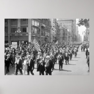 4th of July Parade, early 1900s Poster