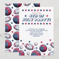 4th of July Party Sport Balls