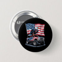 4th of July Patriotic American Flag Eagle USA