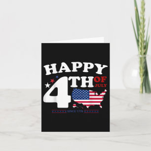 4th Of July Patriotic, American Independence Day, Card