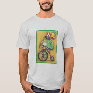 4TH OF JULY PATRIOTIC BULLFROG, HOLIDAY T-SHIRT