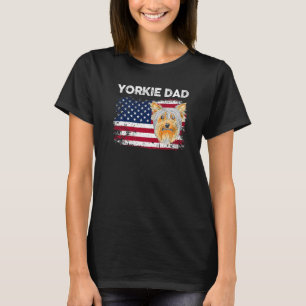 4th Of July Patriotic Dog Mom Dad US American Flag T-Shirt