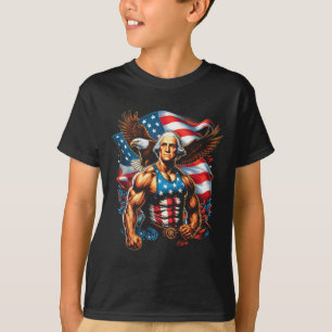 4th Of July Patriotic Funny George Washington July T-Shirt