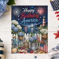 4th of July Patriotic Happy Birthday America