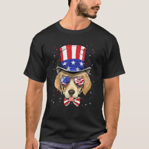 4th of July Patriotic Labrador Retriever USA Ameri T-Shirt