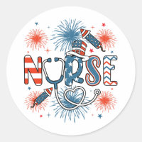 4th Of July Patriotic Nurse