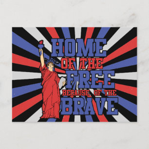 4th of July Postcard