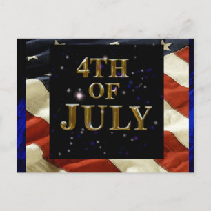 4th of July Postcard