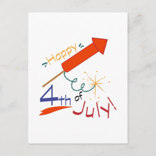 4th Of July Postcard