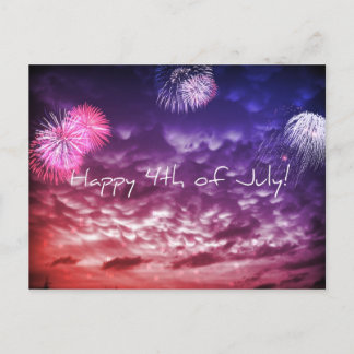 4th of July postcard