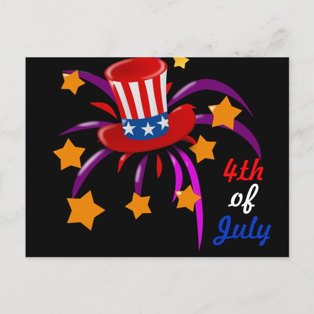 4th of July Postcard (Front)