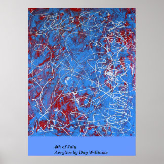 4th of July Poster