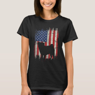 4th of July Pug American USA Flag Patriotic Pug Do T-Shirt