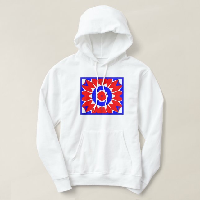4th of July Pullover Hoodie (Design Front)