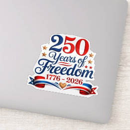 4th of July Red White Blue Party Vinyl