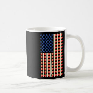 4th Of July Strawberry Jello Usa Flag Cake Men Wom Coffee Mug