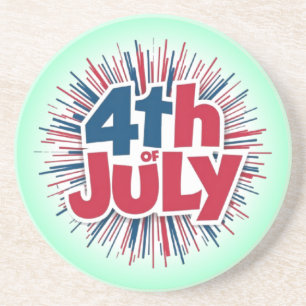 4th of July Sublimation-98146 Coaster