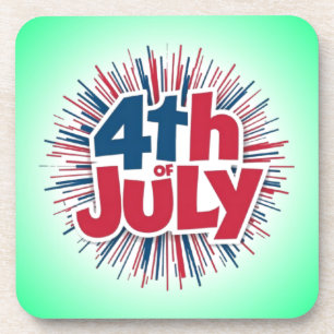 4th of July Sublimation-98146 Coaster