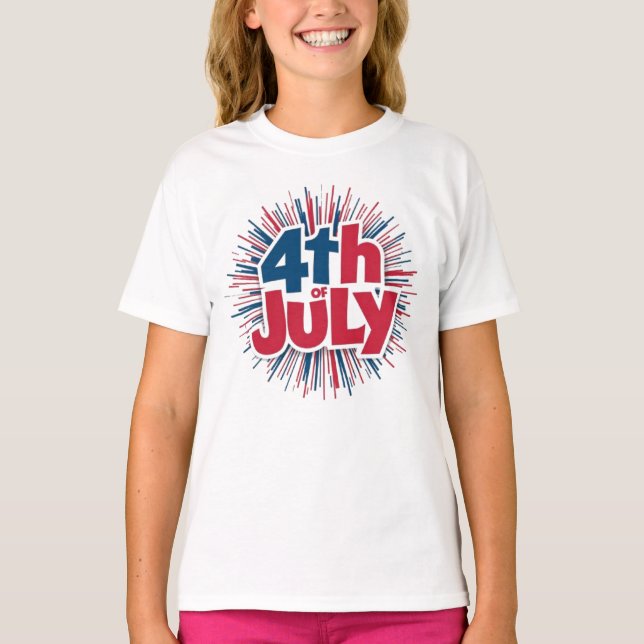 4th of July Sublimation-98146 T-Shirt (Front)