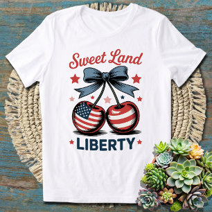 4th Of July Sweet Land Liberty Patriotic T-Shirt