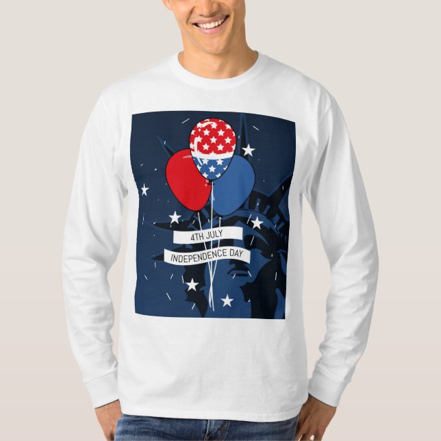 4th of July T-Shirt Design (Front)