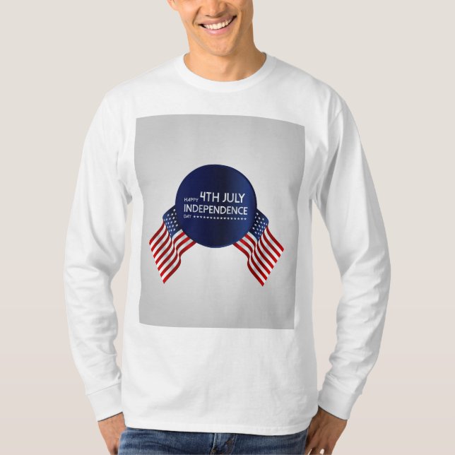 4th of July T-Shirt Design (Front)