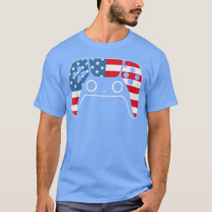 4th Of July T Shirt Video Game Gamer Kids Boys Men