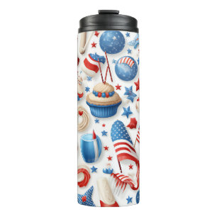 4th Of July Thermal Tumbler