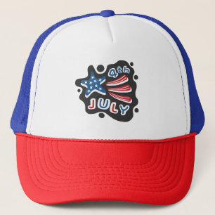 4th of July Trucker Hat