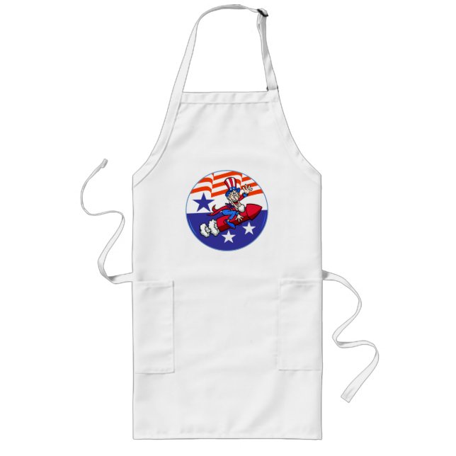 4th Of July Uncle Sam Apron (Front)